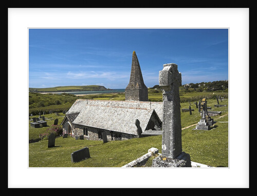 St. Enodoc Church and Cemetery by Anonymous