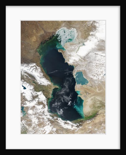 Ice Covering Northern Portion of the Caspian Sea by Anonymous