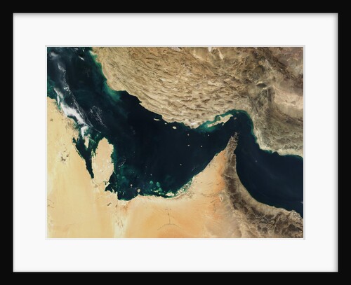 Persian Gulf Around the Strait of Hormuz by Anonymous