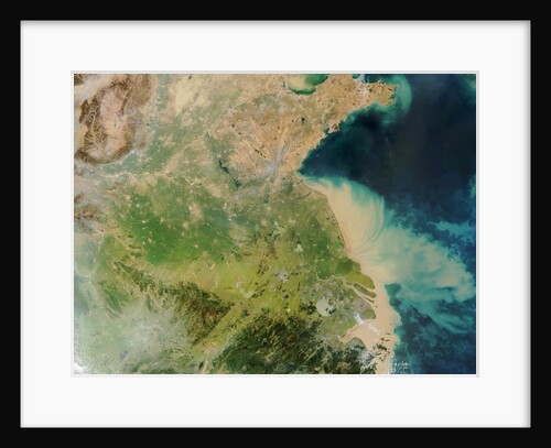 Mouth of the Yangtze River in China by Anonymous
