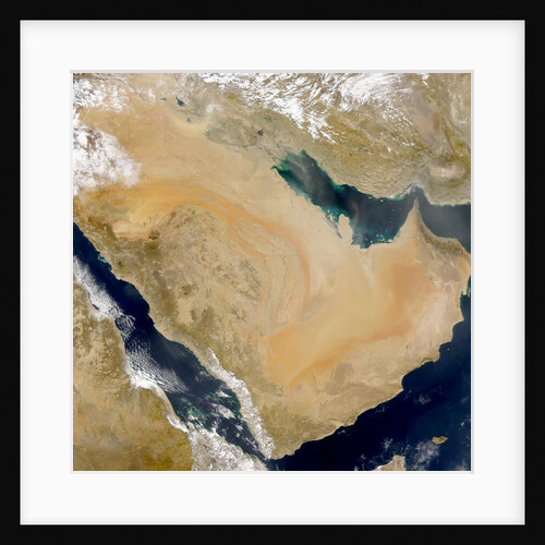 Dust Storm Over Arabian Peninsula and Persian Gulf by Anonymous