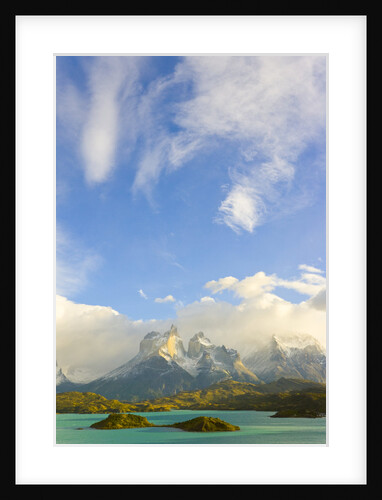 Spectacular View of Mountains and Lake by Anonymous