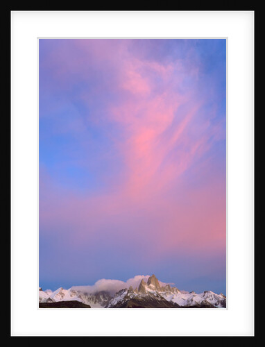 Clouds above Mountains at Sunrise by Anonymous