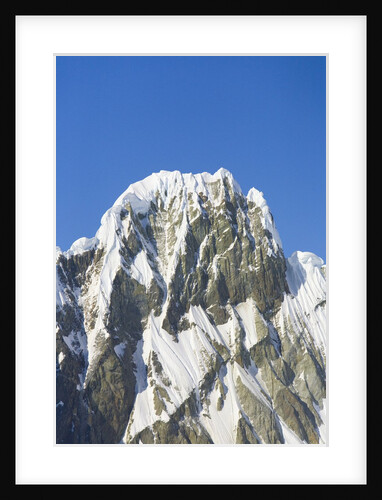 Snow Cornices on Mountain by Anonymous
