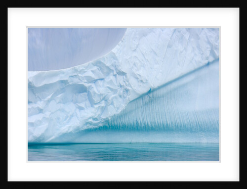 Iceberg Floating in Sea by Anonymous