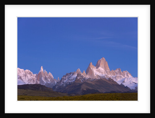 Fitzroy Massif in Los Glaciares National Park by Anonymous