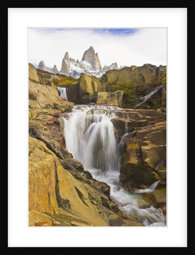 Waterfalls Cascading over Rocks near Fitzroy Range by Anonymous