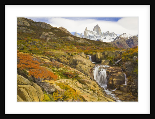 Waterfalls Cascading over Rocks near Fitzroy Range by Anonymous