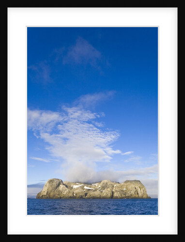Morning Fog Over Small Rocky Island at South Shetland Islands by Anonymous