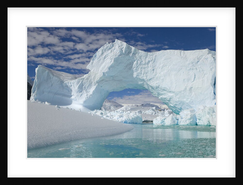 Huge Arch in Iceberg by Anonymous