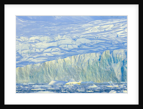 Wiggins Glacier Descending into Sea by Anonymous