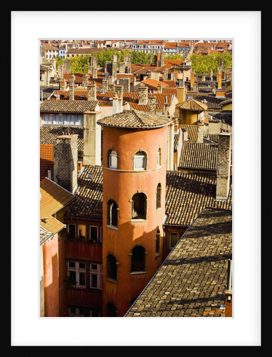 Towers and Roofs in Old Lyon by Anonymous