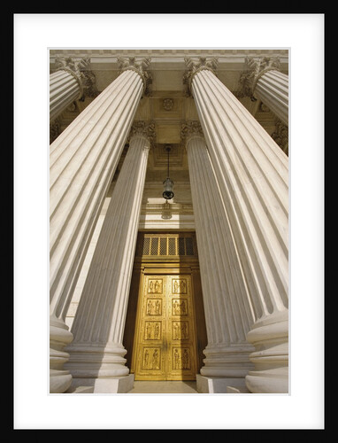 Bronze Doors of United States Supreme Court by Anonymous