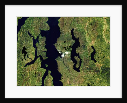 Puget Sound and Seattle in Washington State by Anonymous