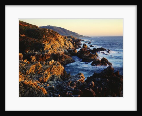 Big Sur Coastline at Sunset by Anonymous