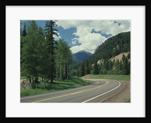 Highway 550 in the San Juan Mountains by Anonymous