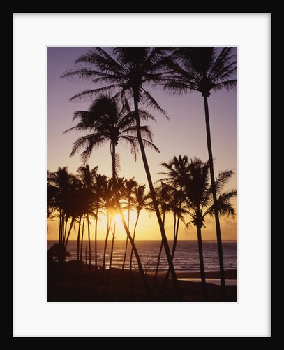 Sunset at Kihei Beach by Anonymous