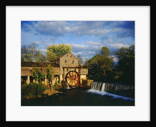 Old Grist Mill by Anonymous