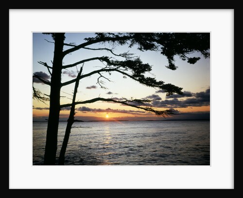 Sunset over Penobscot Bay by Anonymous
