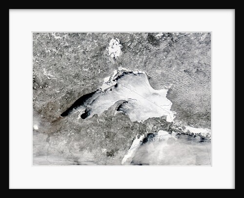 Severe Winter Covers Lake Superior in Sheets of Ice by Anonymous