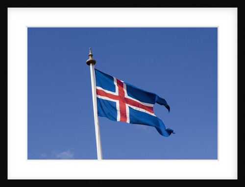 Flag of Iceland by Anonymous