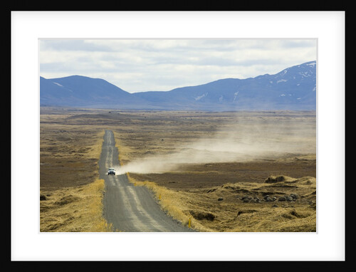 Gravel Road Leading to Dettifoss Waterfall by Anonymous