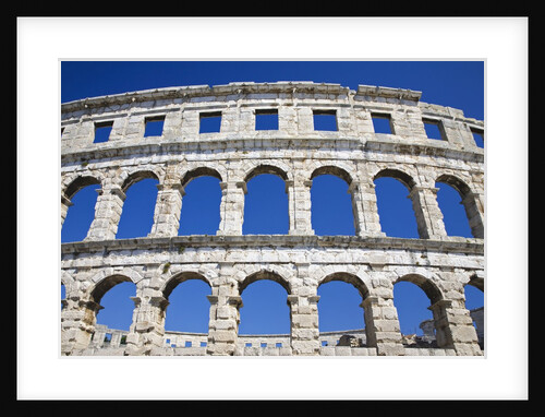 Roman Amphitheater in Pula by Anonymous