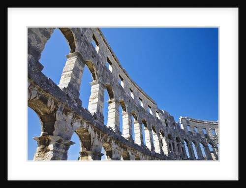 Roman Amphitheater in Pula by Anonymous