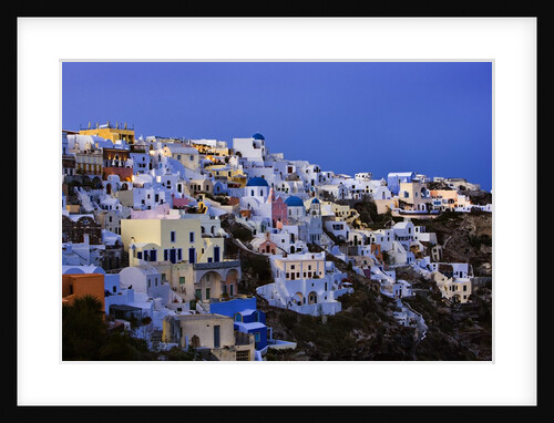 Terraced Houses in Oia by Anonymous