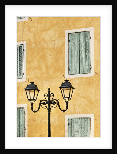 Street Light and Typical Provencal Architecture in Orange by Anonymous