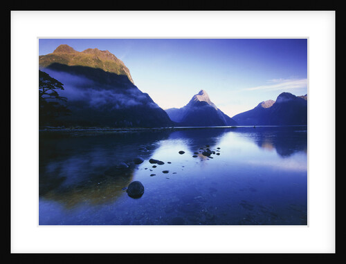 Milford Sound in New Zealand by Anonymous