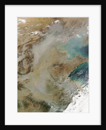 Thick Smog Over China by Anonymous