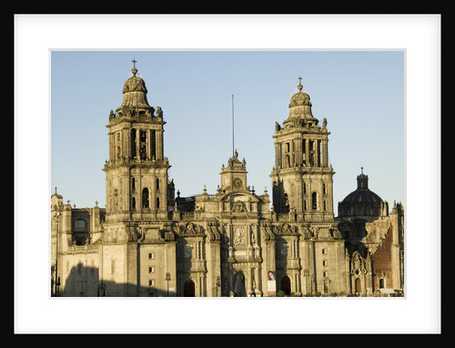 Metropolitan Cathedral, Zocalo, Centro Historico, Mexico City, Mexico, North America by Anonymous