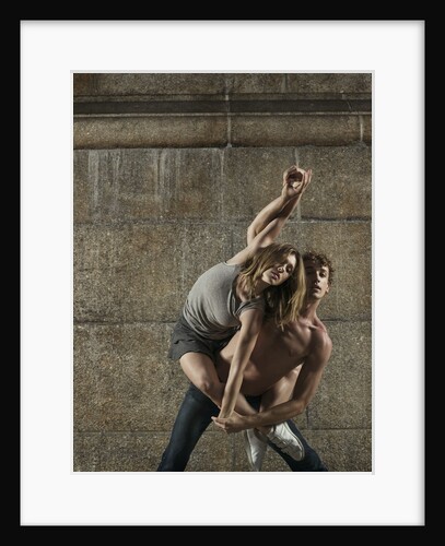 Man and Woman Dancing Together by Anonymous