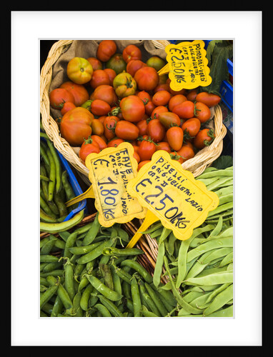 String Beans and Tomatoes in Campo dei Fiori by Anonymous