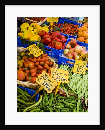 Vegetables in Campo dei Fiori by Anonymous