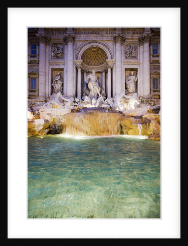 Trevi Fountain by Anonymous