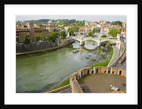 View of Rome from Castel Sant'Angelo by Anonymous