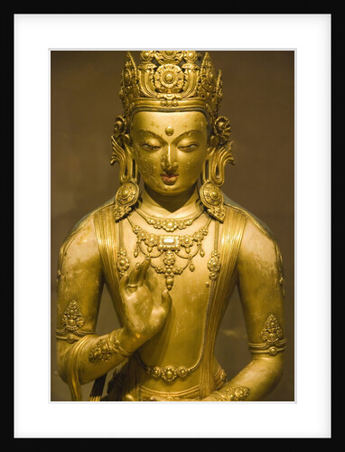 Detail of Bronze Boddhisatva by Zanabazar