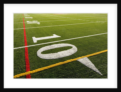 Football Field by Anonymous