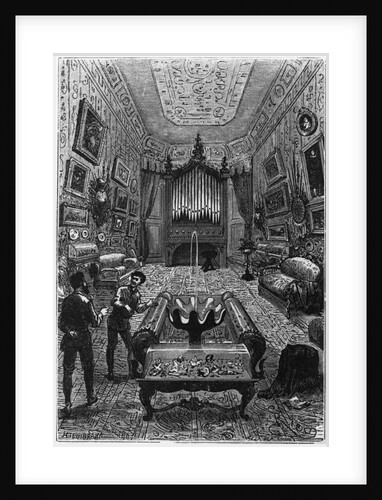 'Twenty Thousand Leagues Under the Sea,' Interior of the submarine by Anonymous