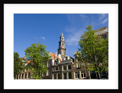 Westerkerk Tower from the Bloemgracht by Anonymous