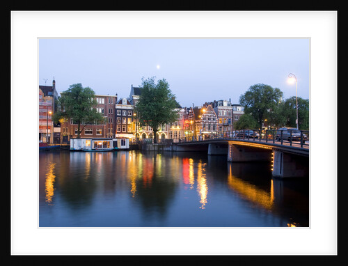 Amsterdam and the Amstel Canal by Anonymous