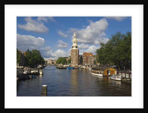 Montelbaanstoren and Canal by Anonymous