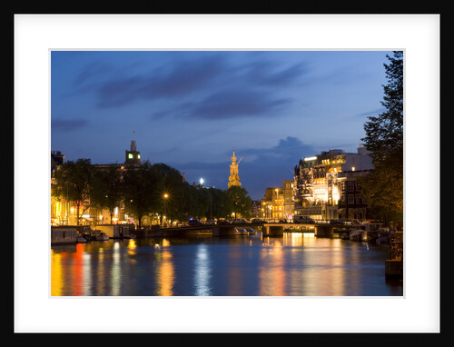 Amsterdam and the Amstel Canal by Anonymous