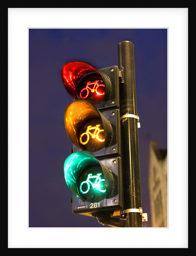 Bicycle Traffic Light by Anonymous