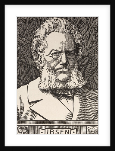 Portrait of Henrik Ibsen by Anonymous