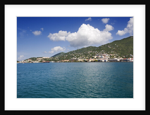 Charlotte Amalie on Coastline of St. Thomas by Anonymous