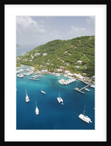 Soper's Hole Marina on Frenchman's Cay in Tortola by Anonymous