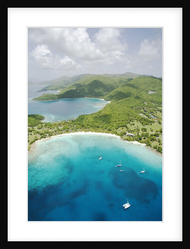 Aerial View of Caneel Bay and St. John by Anonymous